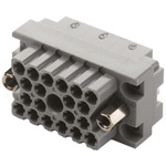 EDAC 516 20 Way D-sub Connector Socket