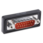 FCT from Molex FWD 15 Way Panel Mount D-sub Connector Plug