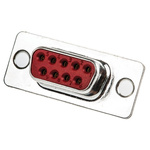 FCT from Molex 9 Way Panel Mount D-sub Connector Socket