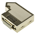 Phoenix Contact SUBCON 15/F-SH 15 Way Right Angle Cable Mount D-sub Connector Socket, 2.77mm Pitch
