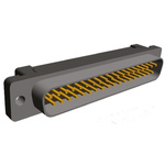 TE Connectivity Amplimite HDF-20 37 Way Right Angle Cable Mount D-sub Connector Plug, 2.76mm Pitch