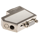Phoenix Contact SUBCON-PLUS-PROFIB/PG 9 Way Right Angle Cable Mount D-sub Connector Plug