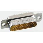 Cinch 15 Way Through Hole D-sub Connector Plug