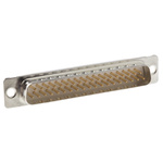 Amphenol FCI 37 Way Panel Mount D-sub Connector Plug, 2.76mm Pitch
