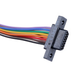 Glenair MWDL 15 Way D-sub Connector Plug
