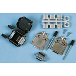 Amphenol 9 Way Panel Mount D-sub Connector Plug