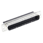 TE Connectivity Amplimite HDP-20 37 Way Cable Mount D-sub Connector Plug