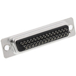 Amphenol HD 44 Way Through Hole D-sub Connector Plug