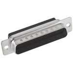 HARTING 62 Way Cable Mount D-sub Connector Plug, 2.41mm Pitch