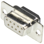 HARTING 9 Way Panel Mount D-sub Connector Socket, 2.77mm Pitch