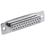 HARTING 25 Way Panel Mount D-sub Connector Socket, 2.77mm Pitch