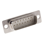 MH Connectors MHD 15 Way Cable Mount D-sub Connector Plug, 2.77mm Pitch