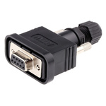 MH Connectors SDB 9 Way Cable Mount D-sub Connector Socket