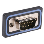 MH Connectors SDB 9 Way Panel Mount D-sub Connector Plug