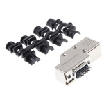 MH Connectors MHDCMR 9 Way Right Angle D-sub Connector