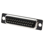 MH Connectors MHDB 25 Way Cable Mount D-sub Connector Socket, 2.77mm Pitch