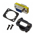 Switchcraft EH 9 Way Panel Mount D-sub Connector Female/Female