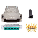 FCT from Molex FMK 5 Way Cable Mount D-sub Connector Plug