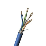 Belden Black PVC Cat5e Cable Foil, 305m Unterminated/Unterminated