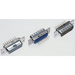 Cinch FD 37 Way Through Hole D-sub Connector Plug