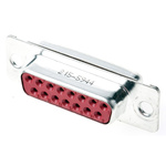 FCT from Molex 15 Way Panel Mount D-sub Connector Socket