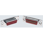 FCT from Molex 25 Way Panel Mount D-sub Connector Socket