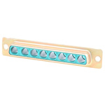 Amphenol ICC DMW 8 Way Cable Mount D-sub Connector Socket