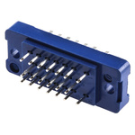 Hirose 1600 20 Way Cable Mount D-sub Connector Plug, 2.5mm Pitch