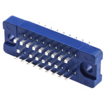 Hirose 1600 24 Way Cable Mount D-sub Connector Plug, 2.5mm Pitch
