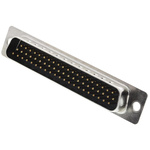 HARTING 62 Way Cable Mount D-sub Connector Plug, 2.42mm Pitch