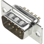 ASSMANN WSW A-DS 37 Way Panel Mount D-sub Connector Plug, 2.77mm Pitch