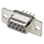 ASSMANN WSW A-DF 25 Way Through Hole D-sub Connector Socket, 2.77mm Pitch