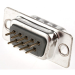 ASSMANN WSW A-DS 9 Way Through Hole D-sub Connector Plug, 2.77mm Pitch