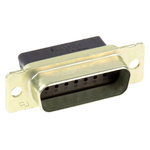 TE Connectivity Amplimite HDP-20 15 Way Cable Mount D-sub Connector Plug