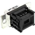 Amphenol ICC DFR 37 Way Right Angle Cable Mount D-sub Connector Plug, 2.77mm Pitch