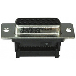 Amphenol ICC DFR 37 Way Right Angle Cable Mount D-sub Connector Socket, 2.77mm Pitch