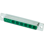 HARTING 13 Way Panel Mount D-sub Connector Socket