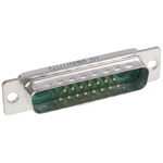HARTING 17 Way Panel Mount D-sub Connector Plug