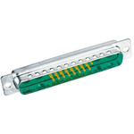 HARTING 27 Way Panel Mount D-sub Connector Plug