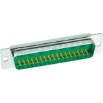 HARTING 24 Way Panel Mount D-sub Connector Plug