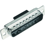 HARTING 10 (Signal), 3 (Power/Coax) Way Cable Mount D-sub Connector Plug