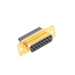 TE Connectivity Amplimite HDP-20 15 Way Cable Mount D-sub Connector Socket