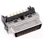 Hirose DH 27 Way Cable Mount D-sub Connector Socket, 1mm Pitch