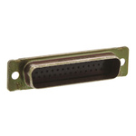 TE Connectivity Amplimite 90 44 Way Cable Mount D-sub Connector Plug