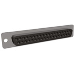 TE Connectivity Amplimite HDP-20 37 Way Cable Mount D-sub Connector Socket