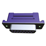 Wurth Elektronik 618 9 Way Cable Mount D-sub Connector Socket, 2.77mm Pitch