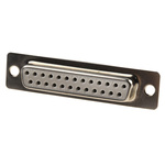 Wurth Elektronik 618 25 Way Cable Mount D-sub Connector Socket, 2.77mm Pitch