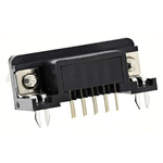 Wurth Elektronik 618 9 Way Right Angle Through Hole D-sub Connector Plug, 2.77mm Pitch
