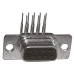 MH Connectors MHDD-M 15 Way Right Angle Through Hole D-sub Connector Socket, 2.77mm Pitch