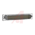 3M 8200 37 Way Right Angle Cable Mount D-sub Connector Plug, 1.27mm Pitch